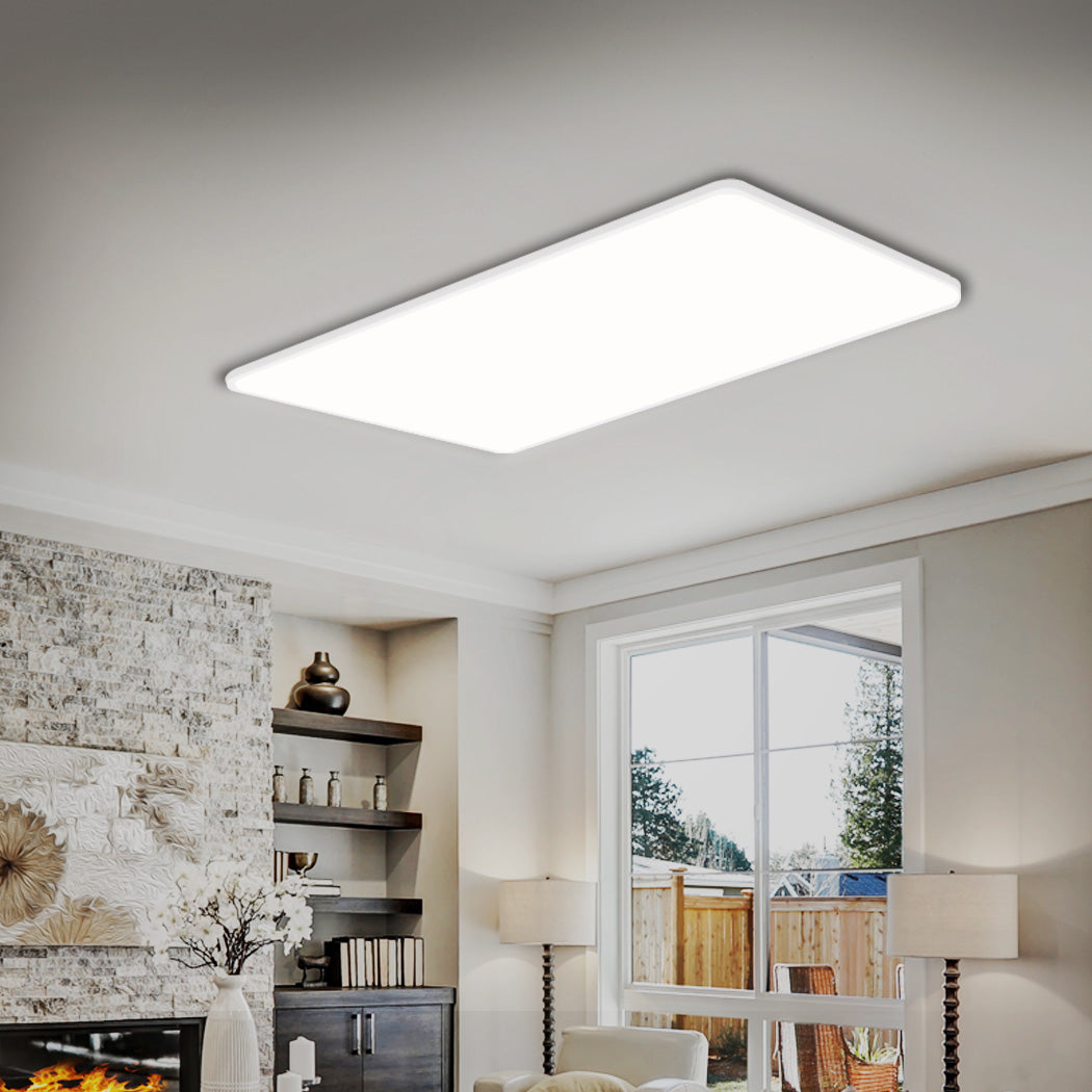 Ultra-Thin 5cm Led Ceiling Down Light Surface Mount Living Room White 96W