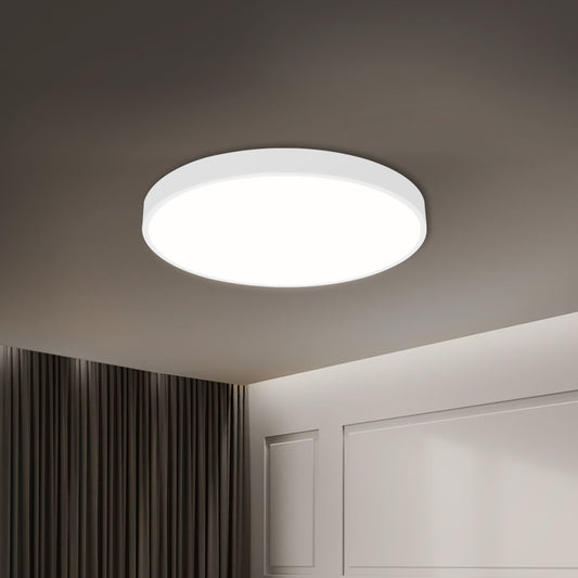 Ultra-Thin 5cm Led Ceiling Down Light Surface Mount Living Room White 18W