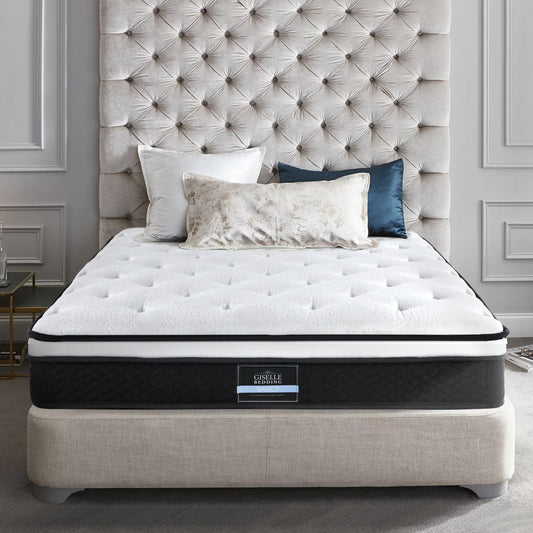 Siena 21cm Thick Euro Top Spring Mattress - Queen