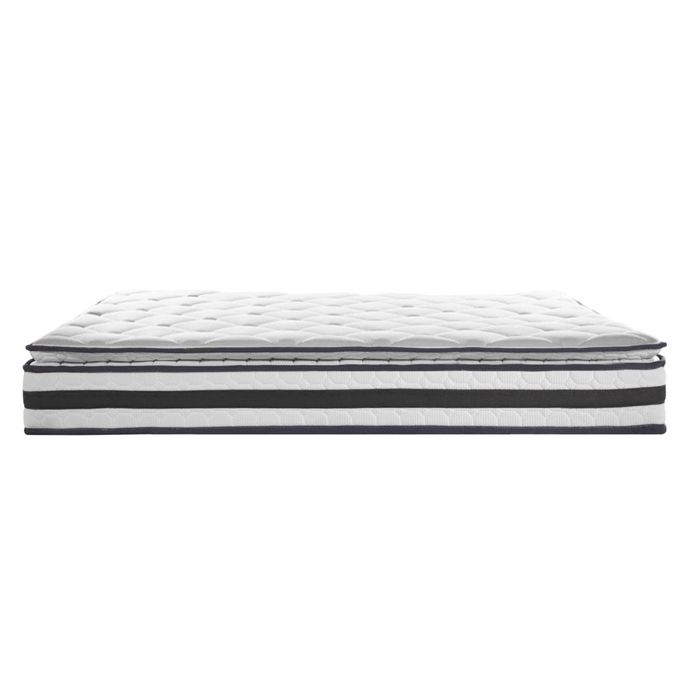 Rio 21cm Thick Pillow Top Spring Mattress - King Single