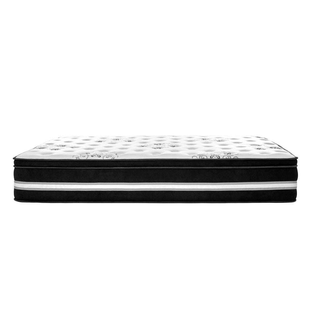 Eleya 34cm Thick Euro Top Cool Gel Pocket Spring Mattress - King