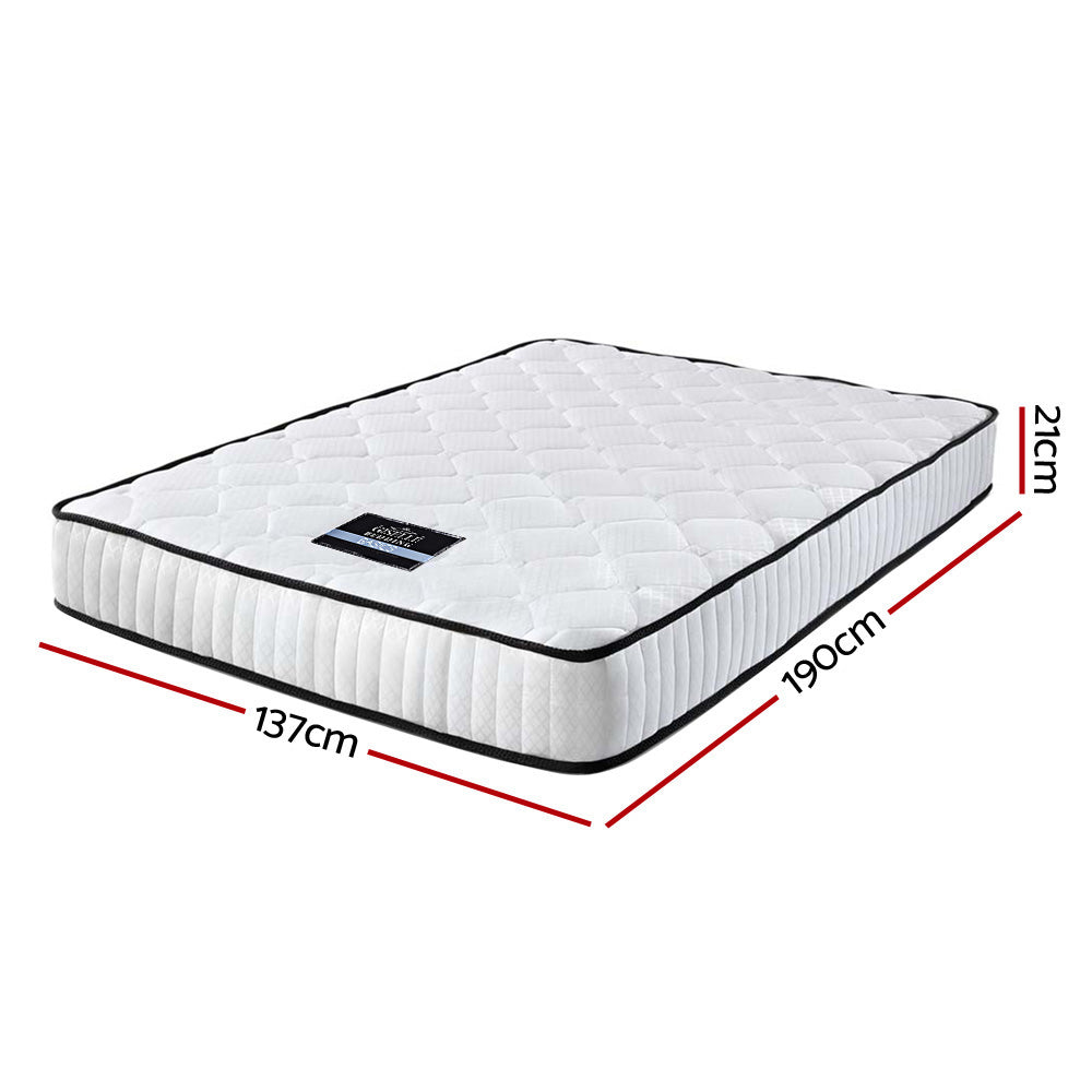 Brooklyn 21cm Thick Pocket Spring Mattress - Double