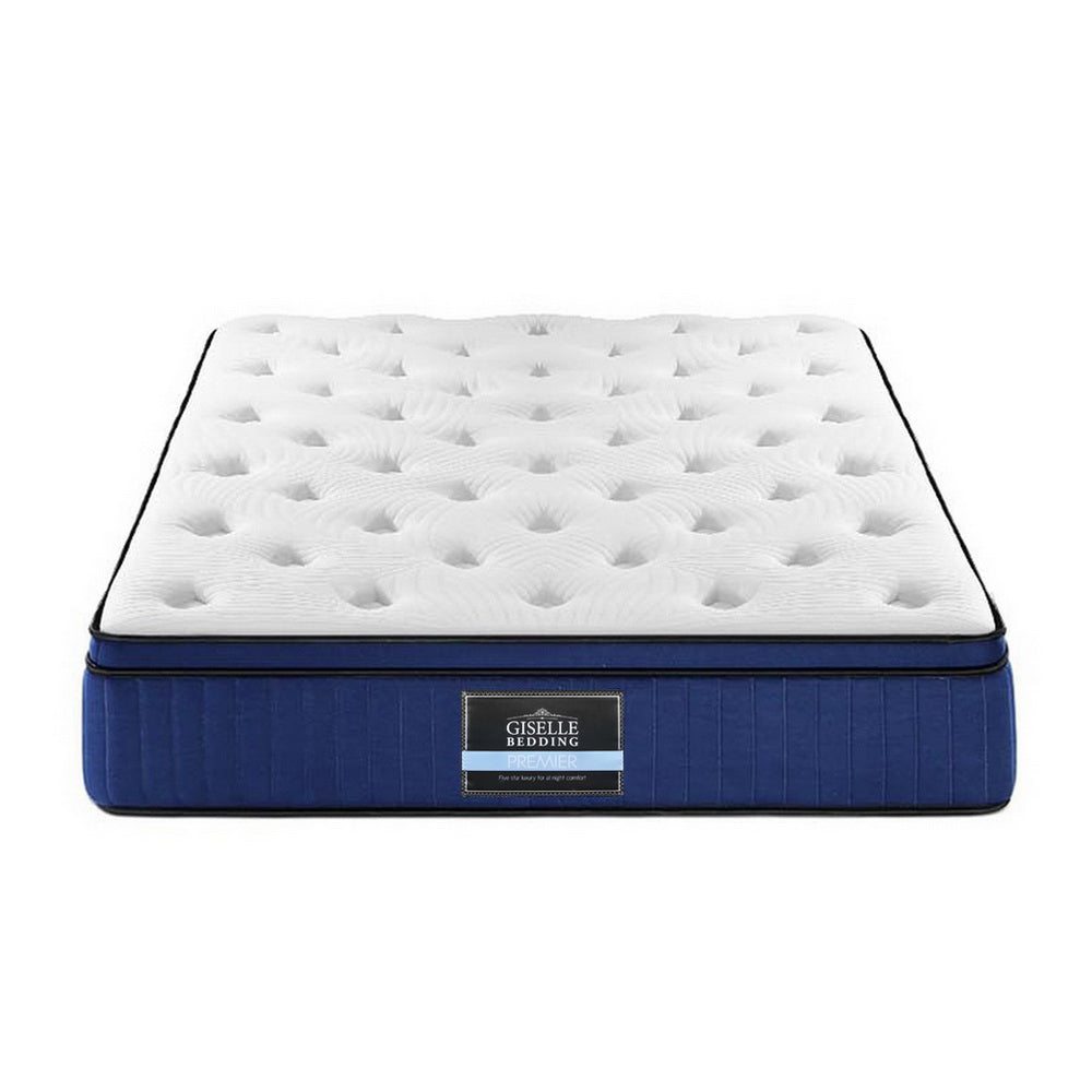 Ava 34cm Thick Euro Top Cool Gel Pocket Spring Mattress - King