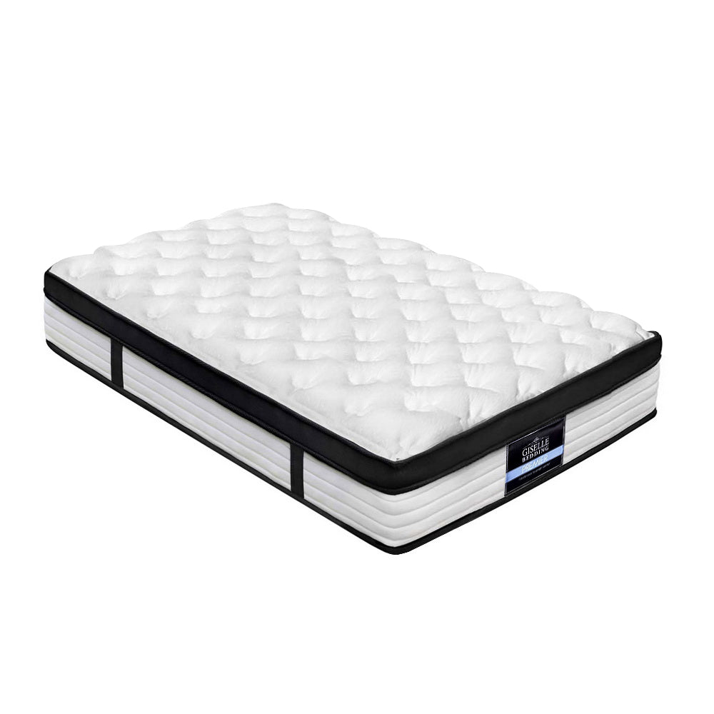 Panama 31cm Thick Euro Top Pocket Spring Mattress - Single