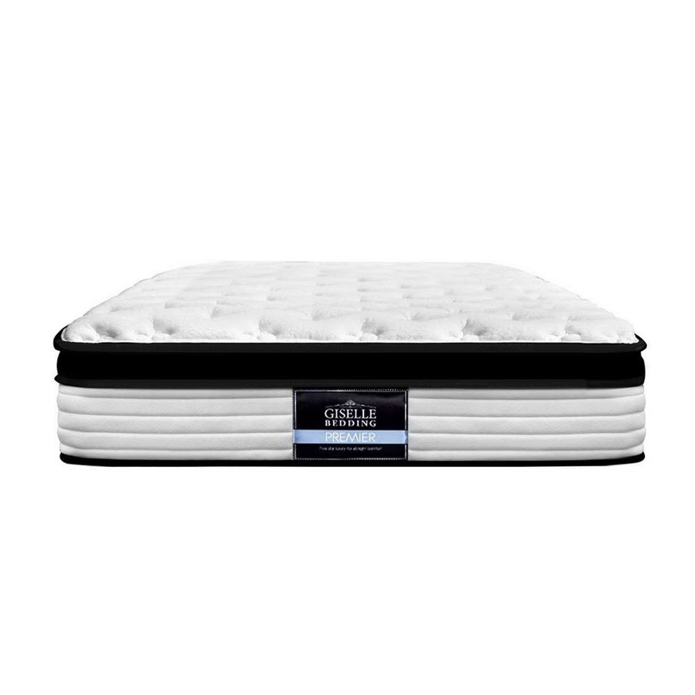 Panama 31cm Thick Euro Top Pocket Spring Mattress - Single