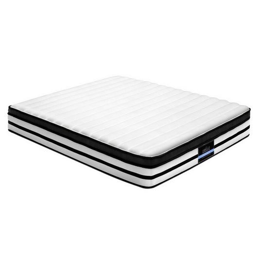 Bailey 27cm Thick Euro Top Pocket Spring Mattress - Double