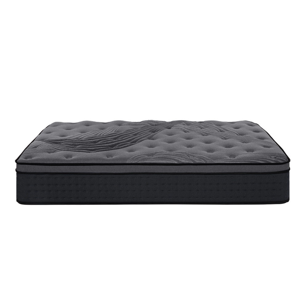 Boxer 34cm Thick Euro Top Pocket Spring Mattress - King Single