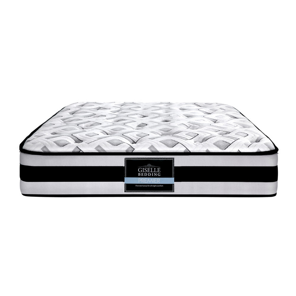 Kent 24cm Thick Tight Top Pocket Spring Mattress - Single