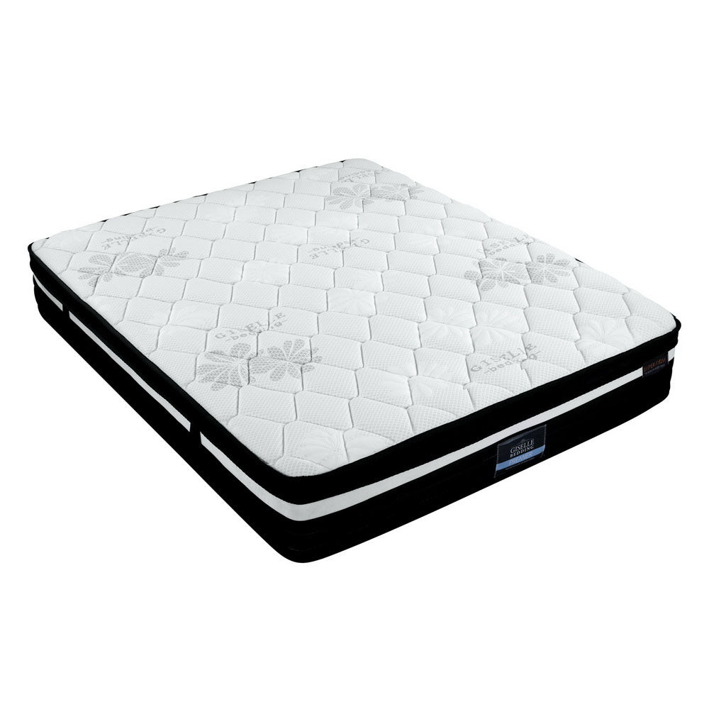 Millie 28cm 7 Zone Pocket Spring Foam Extra Firm Euro Top Mattress - King