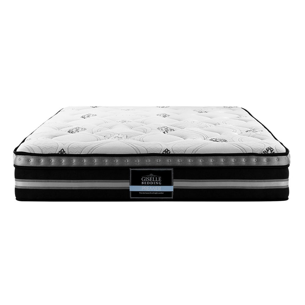 Jean 35cm Thick Galaxy Euro Top Cool Gel Pocket Spring Mattress - Queen