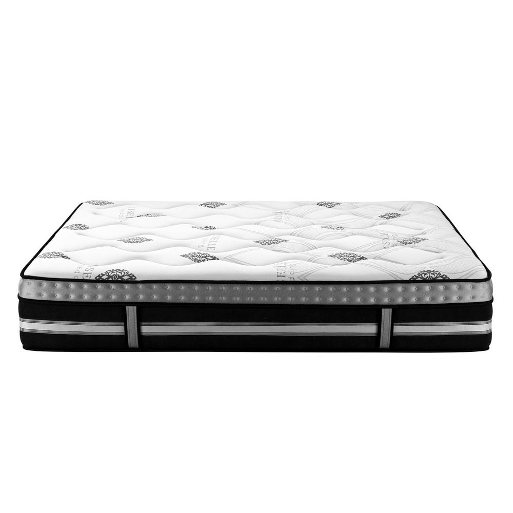 Jean 35cm Thick Galaxy Euro Top Cool Gel Pocket Spring Mattress - Queen