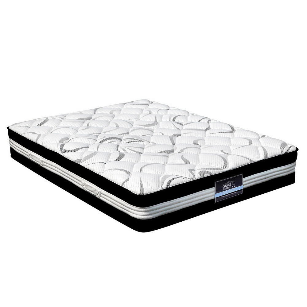 Messina 30cm Thick Euro Top Pocket Spring Mattress - King