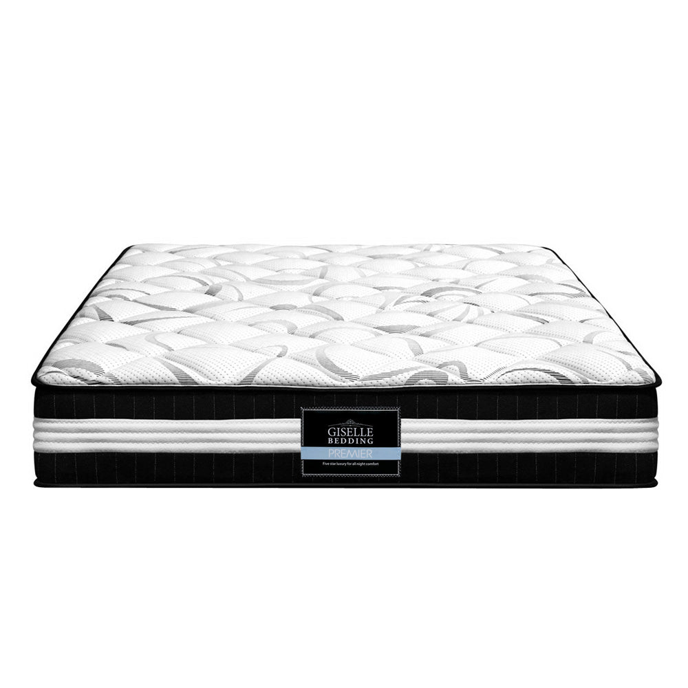 Messina 30cm Thick Euro Top Pocket Spring Mattress - King