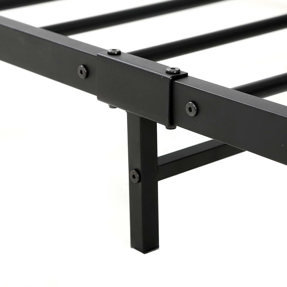Neptune Bed & Euro Top Mattress Package - Black King
