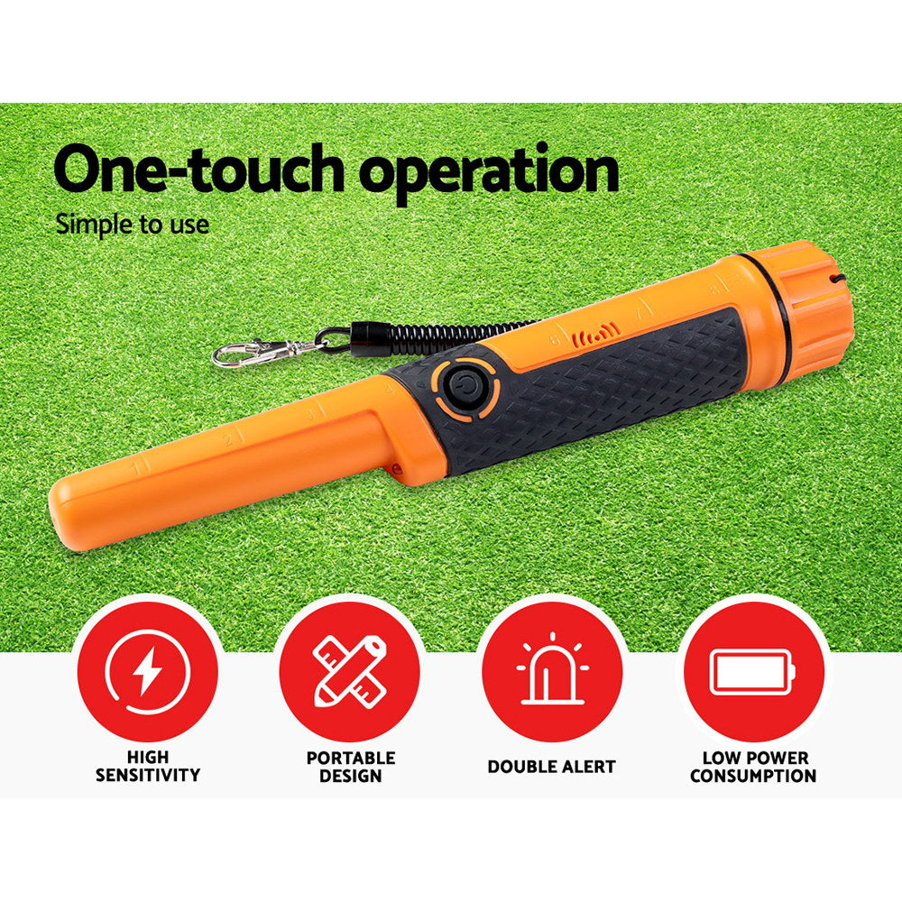 Portable Handheld Pinpointed Metal Detector Automatic Waterproof Hunter?