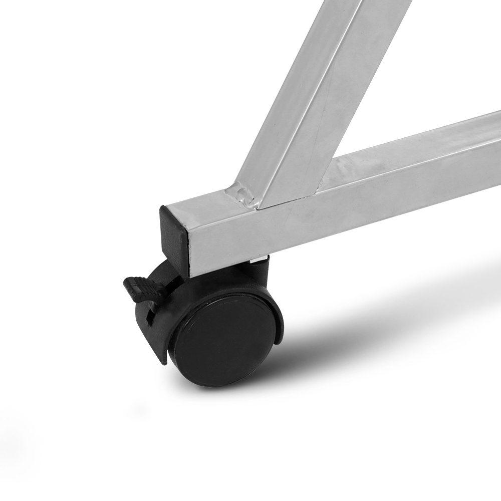 Artiss Computer Desk Keyboard Tray Shelf White 60cm