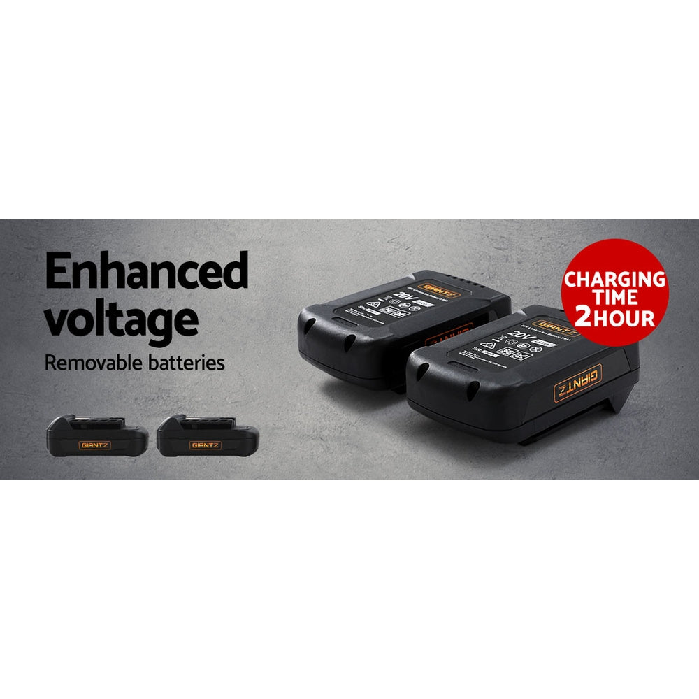 Set of 2 Lawn Mower 80V Battery Only Cordless 40V Fits LI37