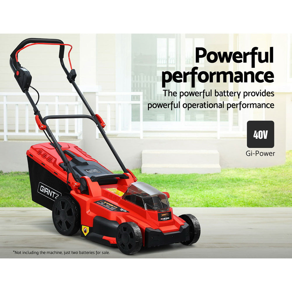Set of 2 Lawn Mower 80V Battery Only Cordless 40V Fits LI37