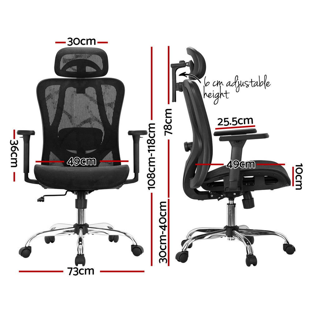 Cammy Ergonomic Office Chair Ergonomic Office Chair Recline - Black