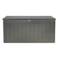 Outdoor Storage Box 830L Container Lockable Garden Bench Tool Shed - Grey