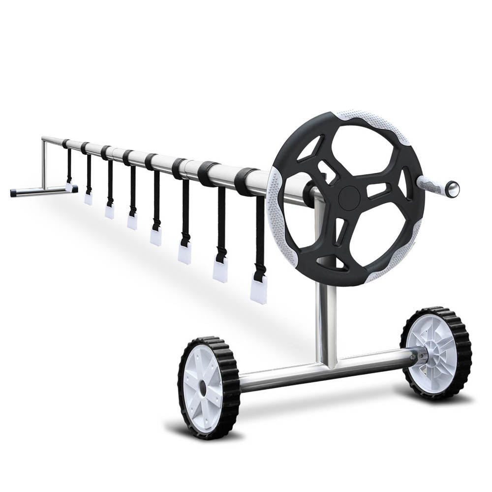 5.72m Swimming Pool Cover Roller Reel Adjustable Solar Thermal Blanket