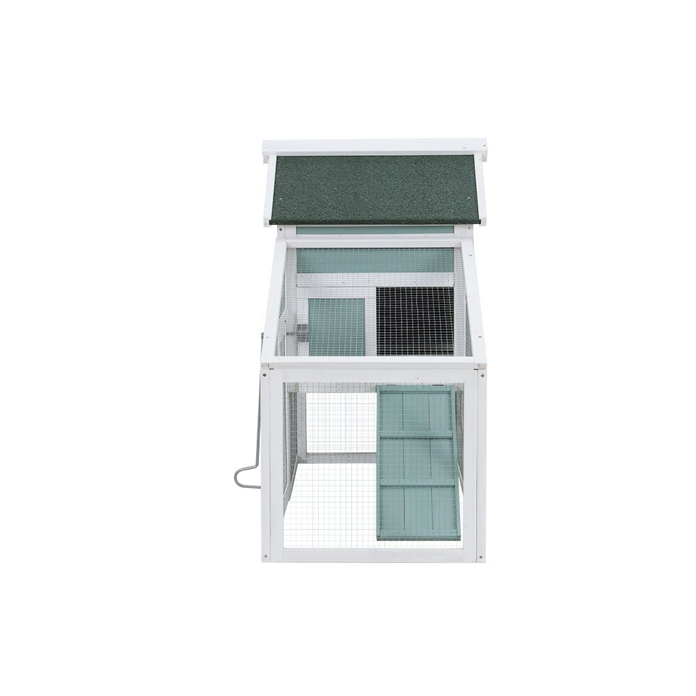 Chicken Coop Rabbit Hutch Large House Run Cage Wooden Outdoor Pet Hutch
