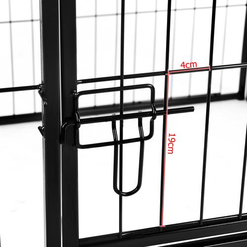 Pet Playpen Dog Playpen 8 Panel Exercise Cage Enclosure Fence 80x80cm