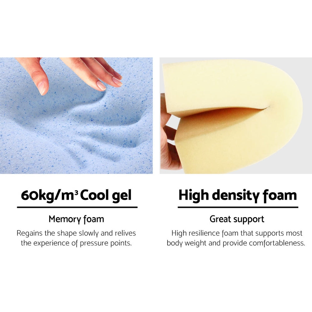 Wedge Pillow - Blue
