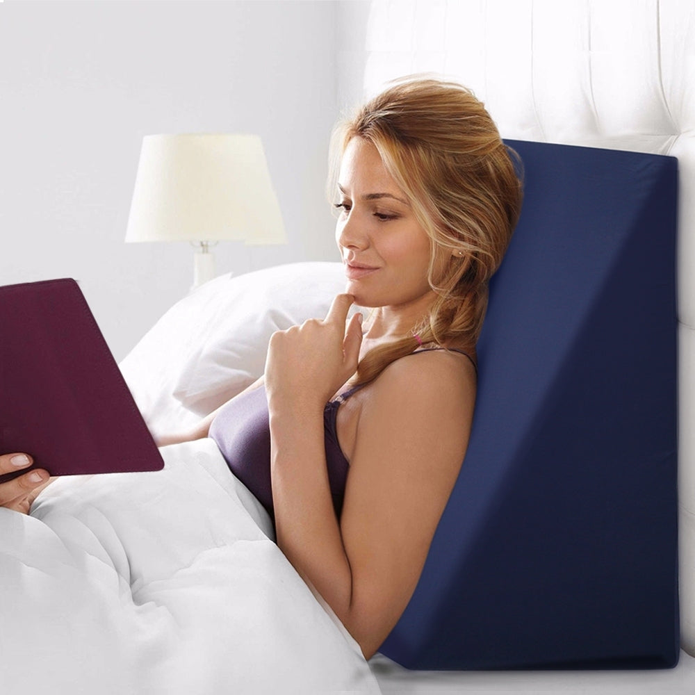 Wedge Pillow - Blue