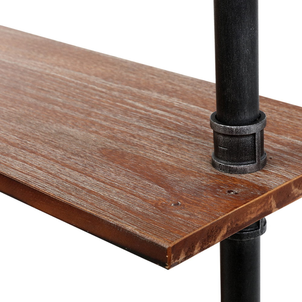 Artiss Floating DIY Pipe Shelf 6 Tiers - Ira