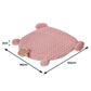 Collie Dog Beds Pet Cat Calming Squeaky Toys Cushion Puppy Kennel Mat - Pink LARGE