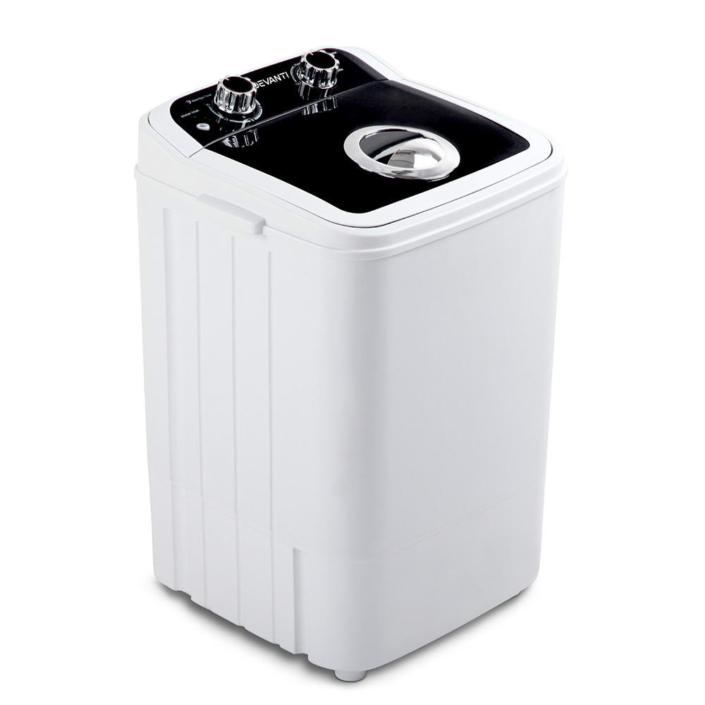 4.6kg Mini Portable Washing Machine - Black