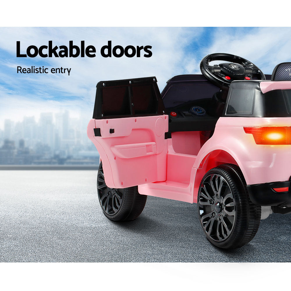 Ride On Car Kids Electric Ride On Cars SUV Remote 12V - Pink