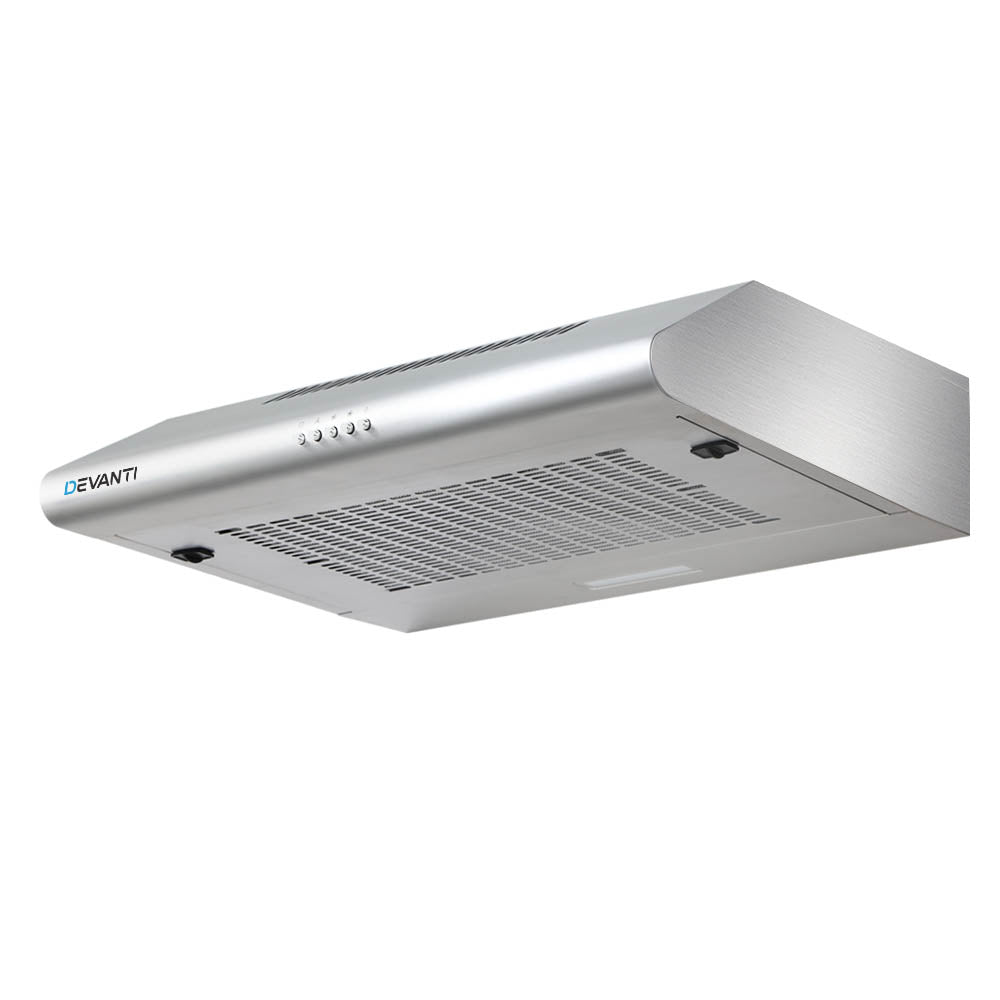 Fixed Range Hood Rangehood Stainless Steel Kitchen Canopy 60cm 600mm