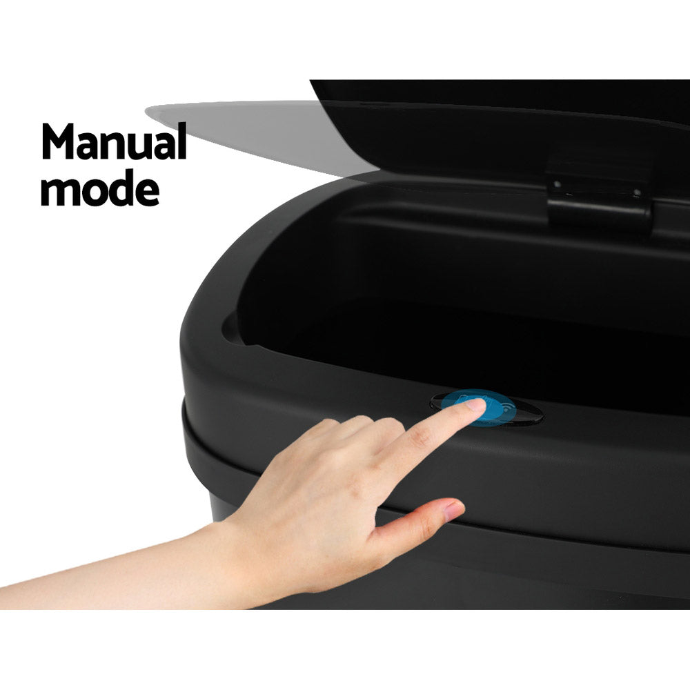 50L Sensor Bin Motion Rubbish Automatic - Black