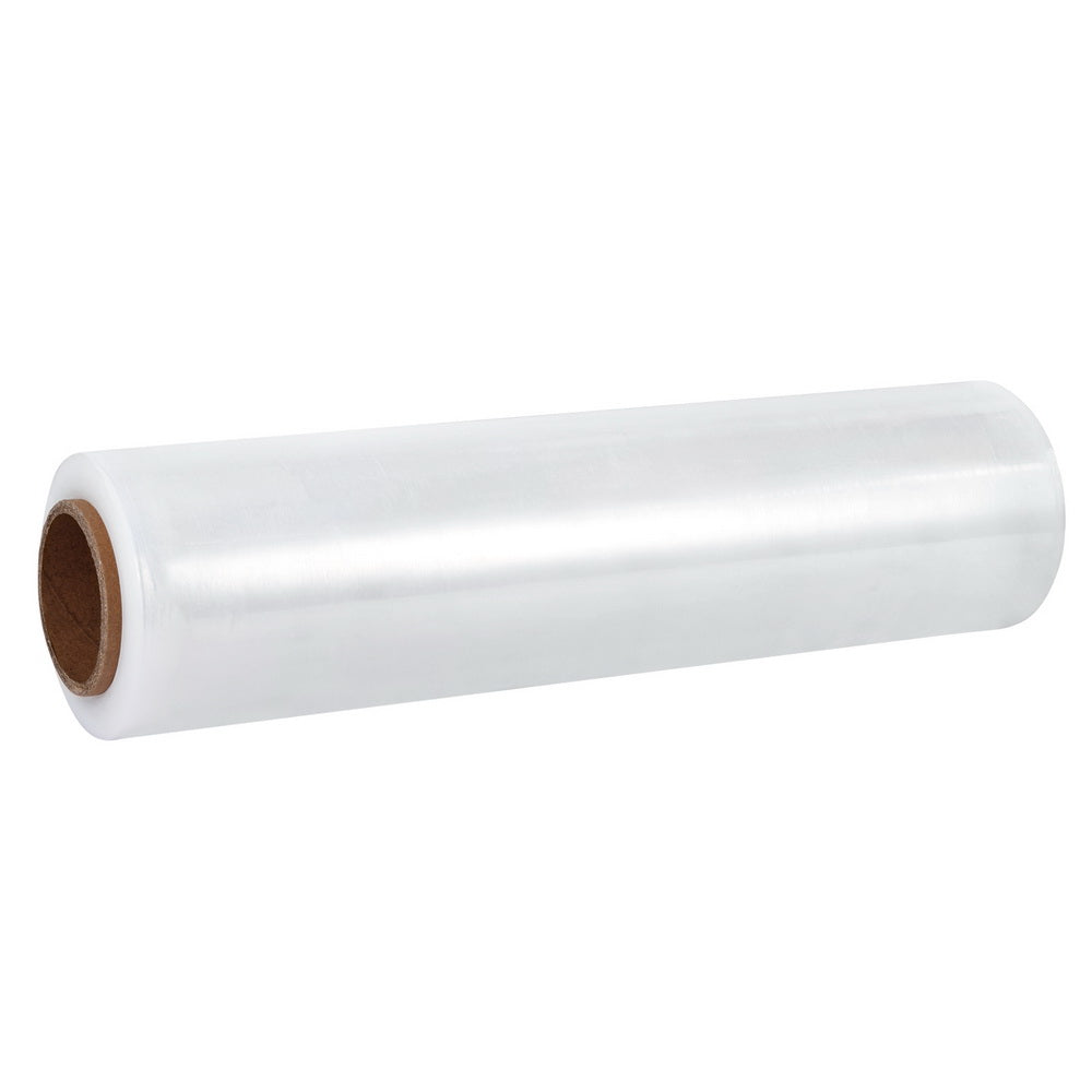 500mm x 400m Stretch Film Pallet Shrink Wrap 2 Rolls Package Use Plastic - Clear