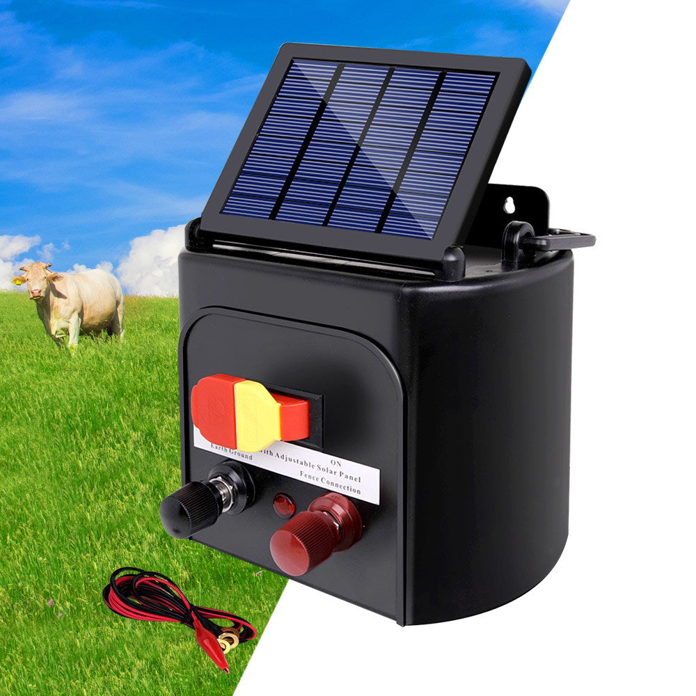 3km Solar Electric Fence Charger Energiser