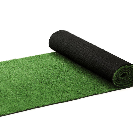 15sqm Artificial Grass 17mm Fake Flooring Outdoor Synthetic Turf Plant - Green
