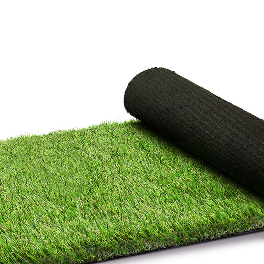 20sqm Artificial Grass 35mm Fake Lawn Flooring Outdoor Synthetic Turf Plant - 4-Colour Green