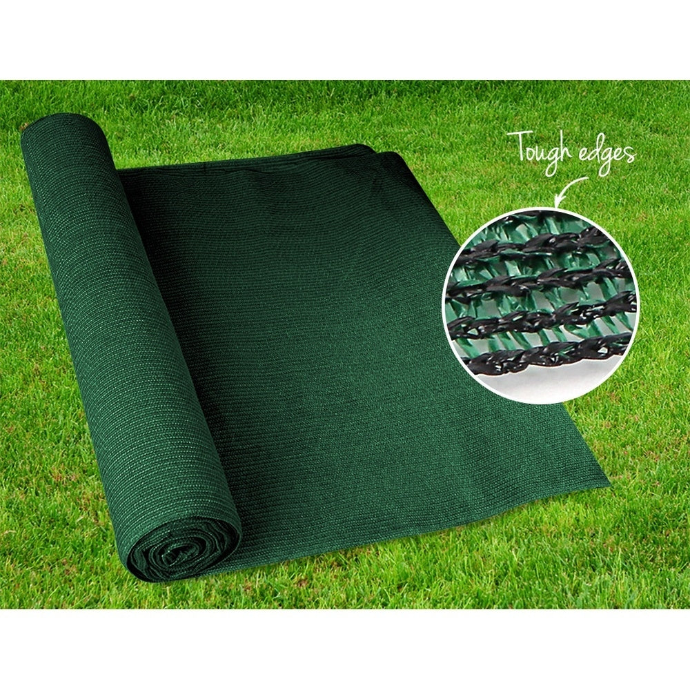 Instahut 90% Shade Cloth 1.83x20m Shade cloth Sail Heavy Duty Green