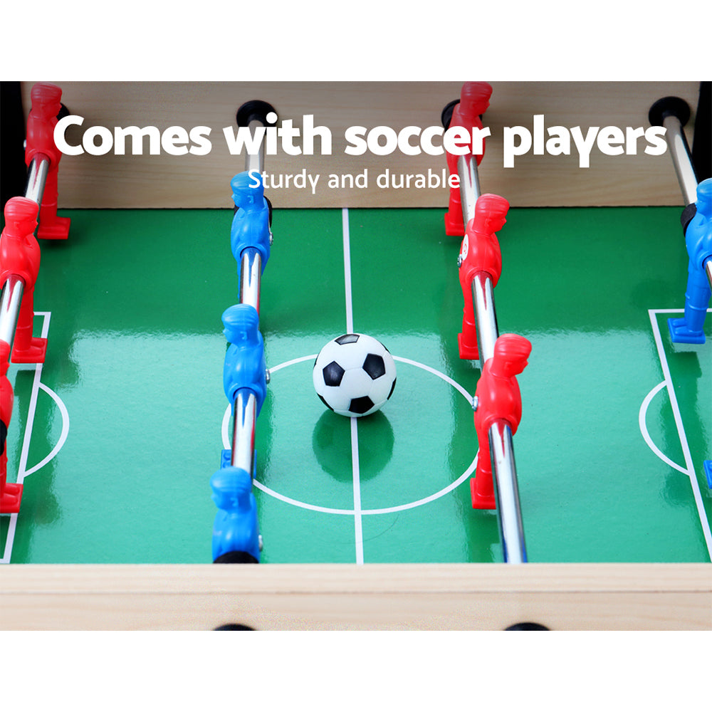 Mini Foosball Table Soccer Table Ball Tabletop Game Portable Kids
