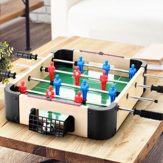 Mini Foosball Table Soccer Table Ball Tabletop Game Portable Kids