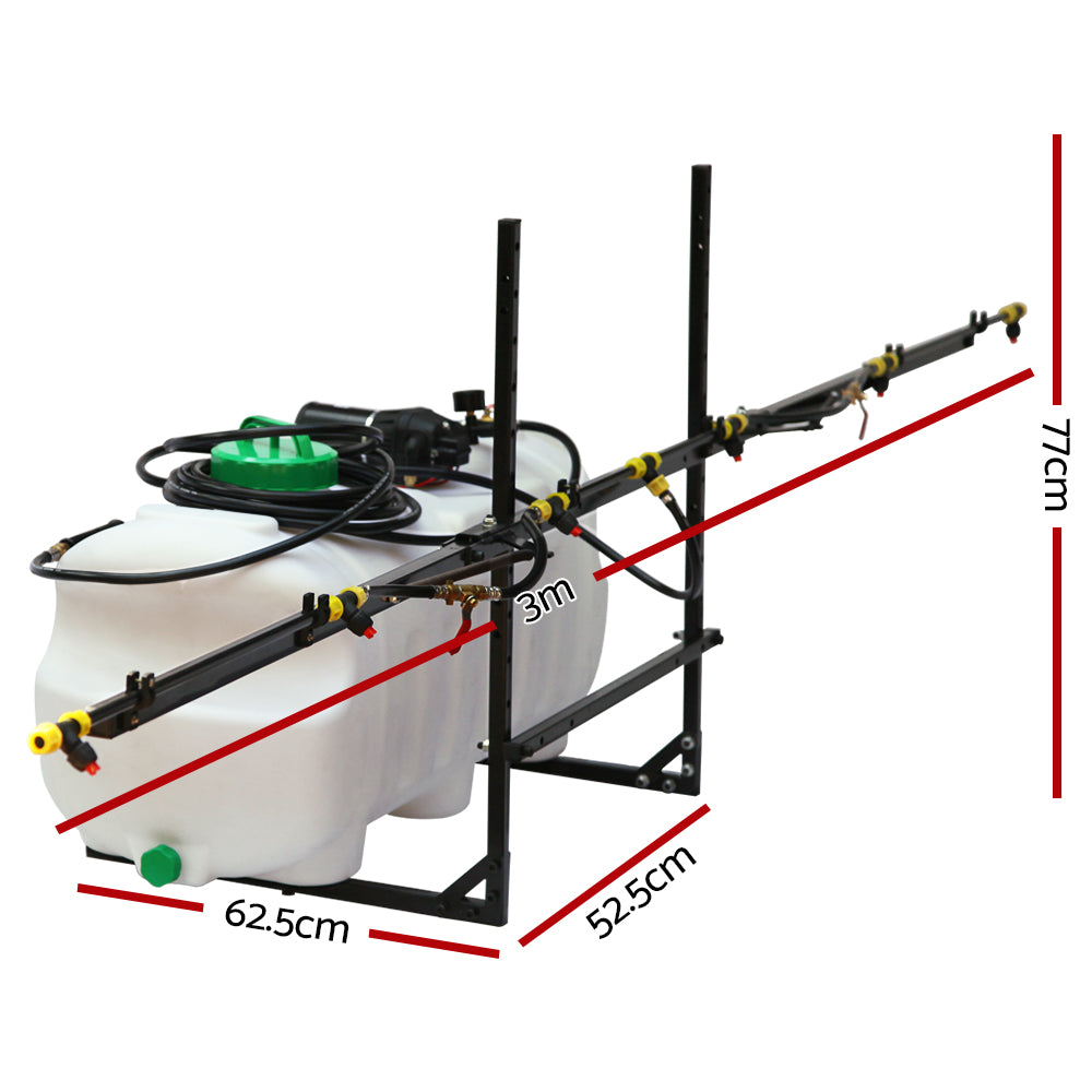 Weed Sprayer 100L Tank with Boom Sprayer