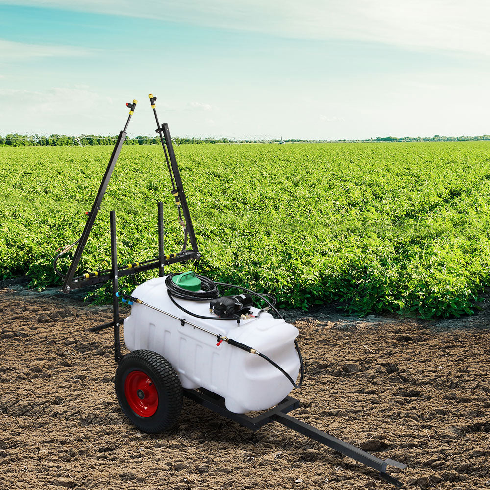 Weed Sprayer 100L Tank with 3m Boom Trailer