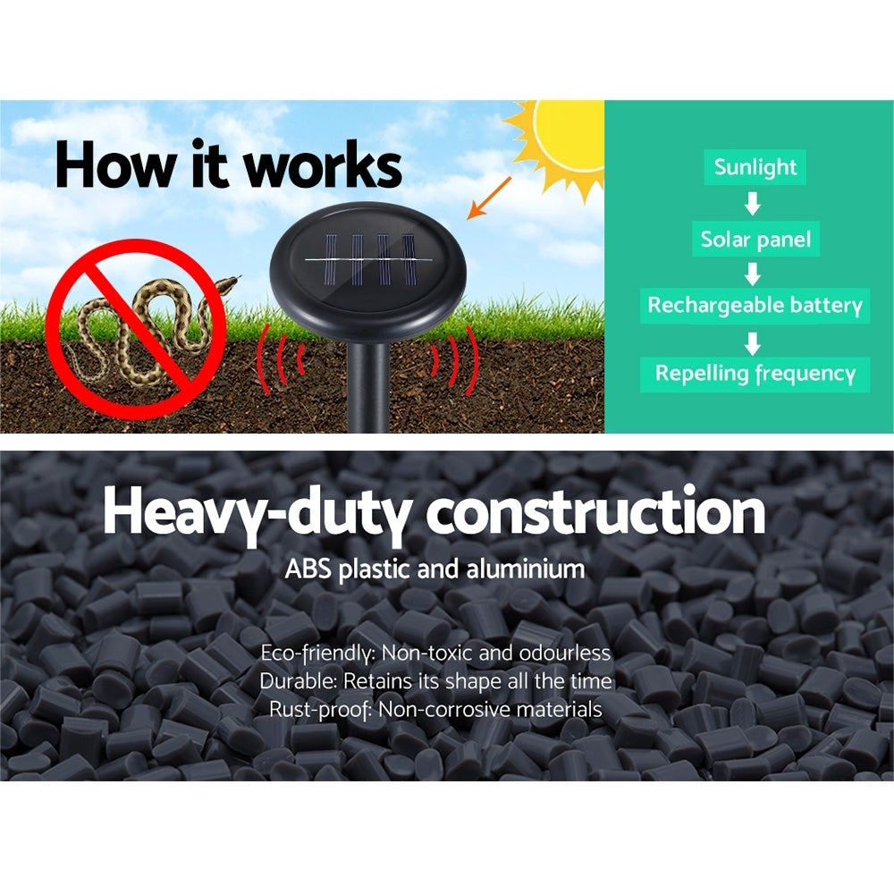 Set of 20 Snake Repeller Solar Powered Snake Repeller's Pest Repellent