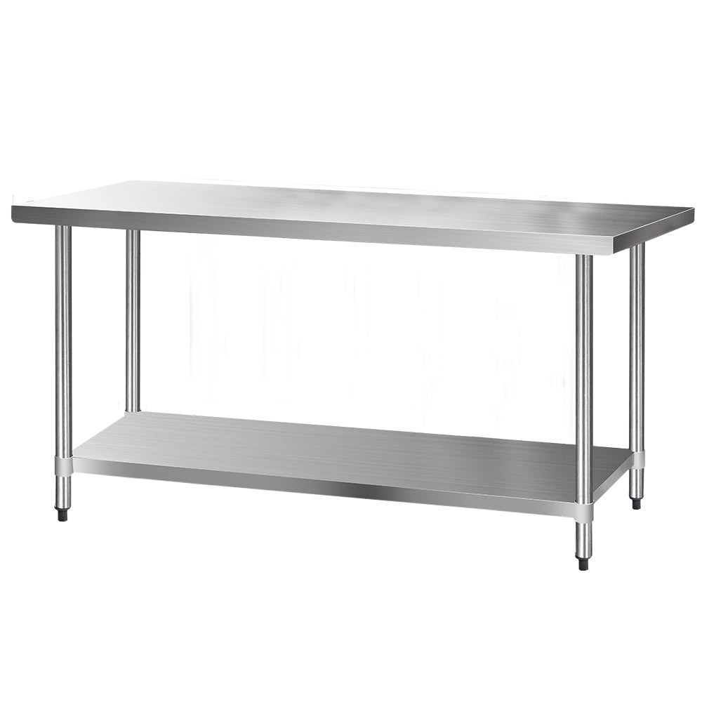 1829x762mm Commercial Stainless Steel Kitchen Bench