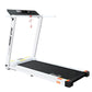 Treadmill Electric Home Gym Fitness Exercise Fully Foldable 450mm - White