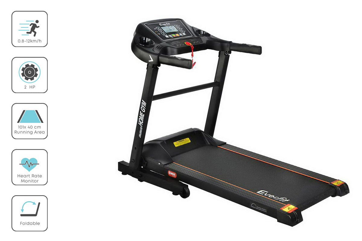 Electric Treadmill MIG41 40cm Running Home Gym Machine Fitness 12 Speed Level Foldable Design