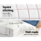 DOUBLE Mattress Topper Pillowtop Bamboo - White