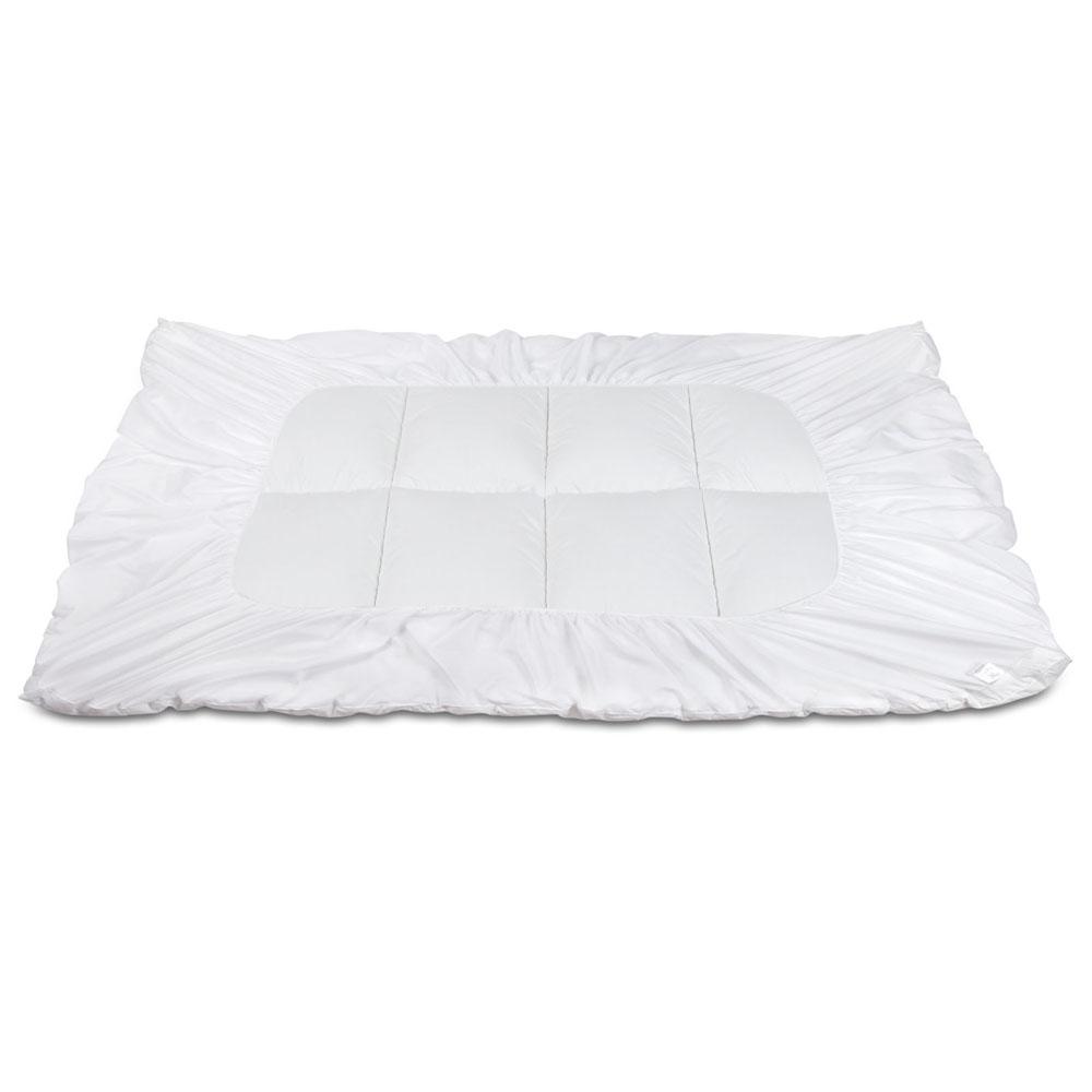 SINGLE Mattress Topper Pillowtop Bamboo - White